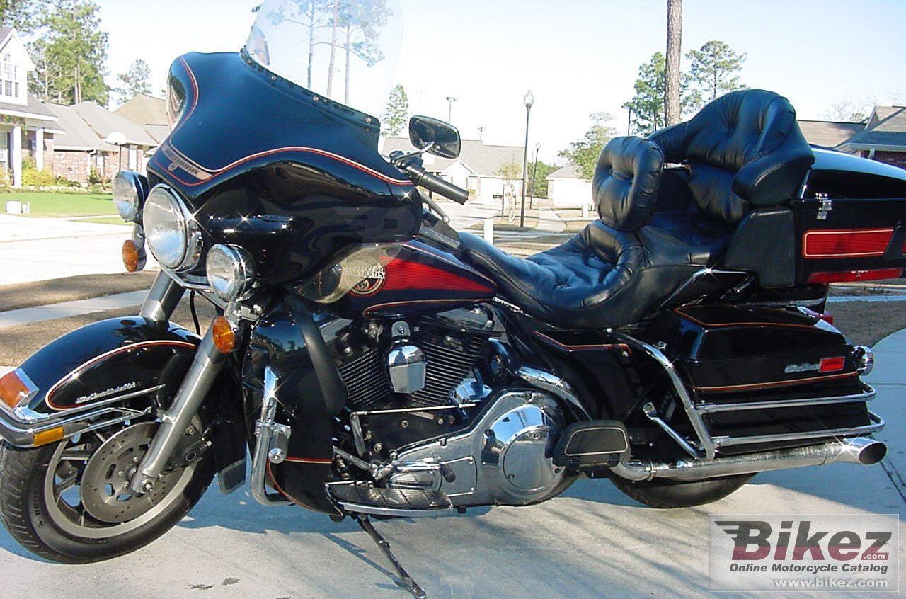 Big David Vaughn electra glide ultra classic picture and wallpaper from Bikez.com